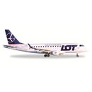 Herpa 530583 Embraer E170 LOT Polish Airlines  Mastab 1:500