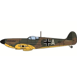 Herpa 81AC086S Spitfire MK.I, Luftwaffe Beuteflugzeug  Mastab 1:72