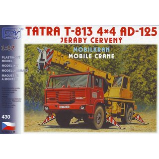 SDV 10430 Bausatz Tatra 813 4x4 AD125, Mobilkran Mastab: 1:87