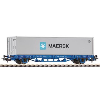 Piko 58743 Spur H0 Containerwagen 1x40 Container Maersk PKP Cargo EP. VI