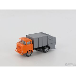 RK-Modelle 036220-or-gr W50 LA/Z Mllfahrzeug orange / grau Massstab 1:87