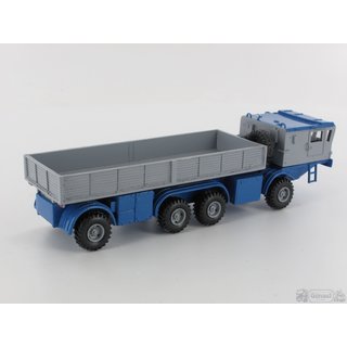 RK-Modelle 268120-B BAZ 135 4-a. Pritsche grau/blau Mastab: 1:87