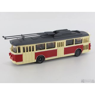 RK-Modelle 778720-B Skoda TR-9 Trolleybus rot/beige Mastab: 1:87