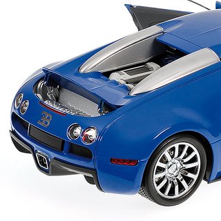 Minichamps 100110821 BugattiVeyron (2010) blue/blue Massstab: 1:18