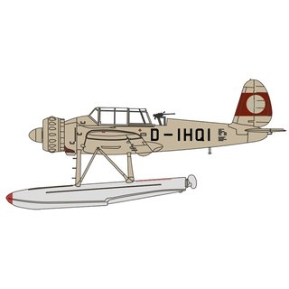 SSM 81AC080S Arado AR196 D-IHQI Protot.1938  Mastab 1:72