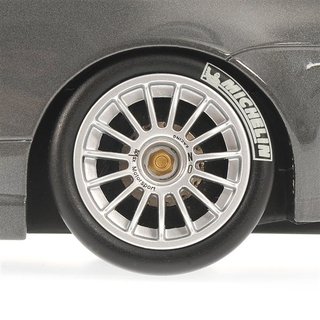 Minichamps 150081390 Jaguar XKR GT3, grau metallic (2008) Massstab: 1:18