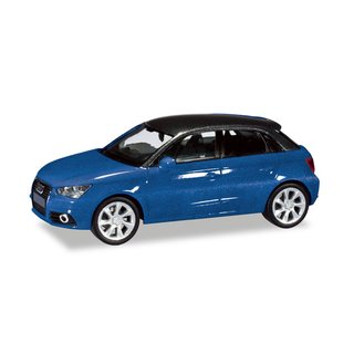 Herpa 034319 H0 Audi A1 ® blau metallic NEU-OVP 