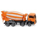 Wiking 068148 MAN TGS Euro 6 Liebherr Fahrmischer, orange...