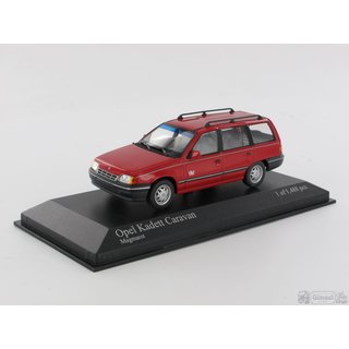 Minichamps 400045910 Opel Kadett E CarVan, rot (1989) Massstab: 1:43