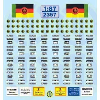 TL Decals 2357 Grenztruppen der DDR  Mastab 1:87