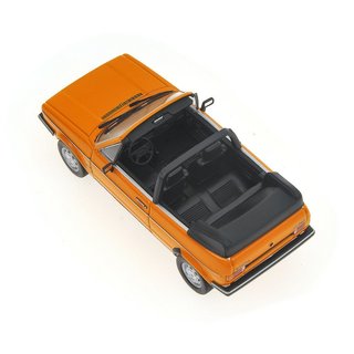 Minichamps 400055131 VW Golf I Cabrio, orange (1980) Massstab: 1:43