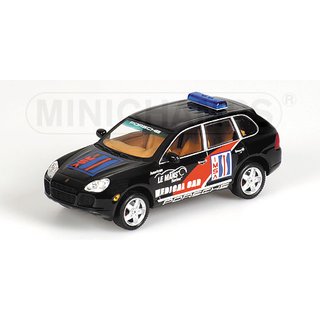 Minichamps 400061082 Porsche Cayenne Turbo Alms IMSA Medical Car 2003 Massstab: 1:43