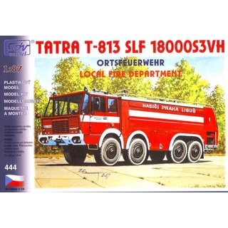 SDV 10444 Bausatz Tatra T-813 8x8 SLF, Feuerlschfahrzeug Mastab: 1:87