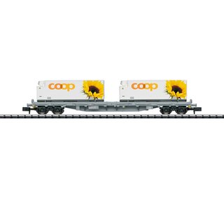 Trix T15937 Containertragwagen SBB Spur N