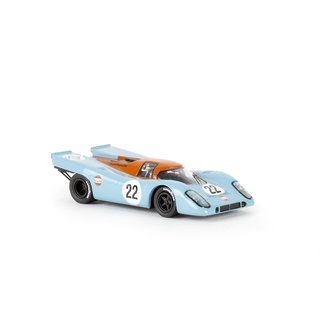 Brekina 16013 Porsche 917 K, 22  Gulf-Team LM 1970  Mastab: 1:87
