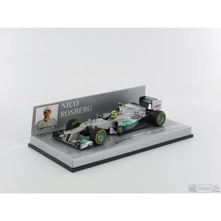 Minichamps 410120008 Mercedes AMG Petronas F1 Team W03  - NICO ROSBERG - 2012 Massstab: 1:43