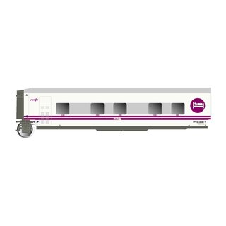 Electrotren E3356 RENFE, Talgo Train and Breakf Spur H0