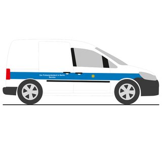 Rietze 52914 VW Caddy11 Kasten Polizei Berlin Mastab: 1:87