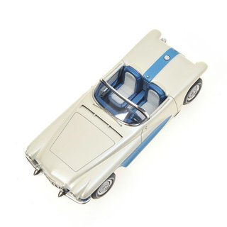 Minichamps 437147030 LA SALLE ROADSTER - 1955 , white/blue Massstab: 1:43