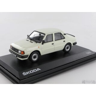 ABREXHDV  143ABS702EB Skoda 120L 1984, weiß  Massstab: 1:43