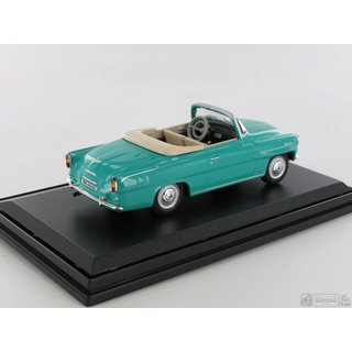 ABREX/HDV 143ABS703HC Skoda Felicia Roadster 1963, trkisgrn Massstab: 1:43