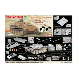 DRAGON 500776758 Mastab: 1:35 Jagdpanther Early Produc