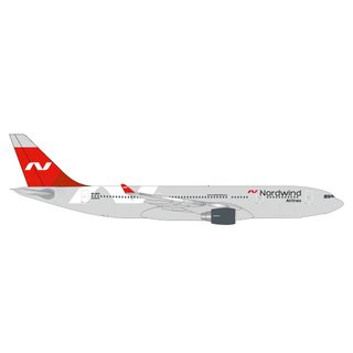 Herpa 531771 Airbus A330-200 Nordwind Airlines Mastab: 1:500