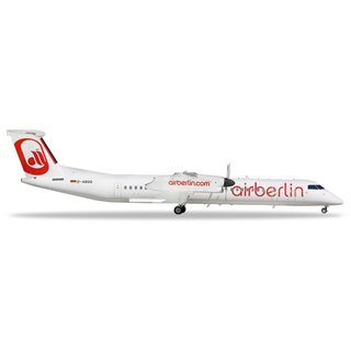 Herpa 559355 Bombardier Q400 airberlin, albino colors  Mastab: 1:200