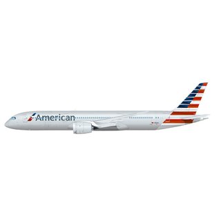 Herpa 612043 Boeing B787-9 Dreamliner, American Airlines Mastab: 1:200