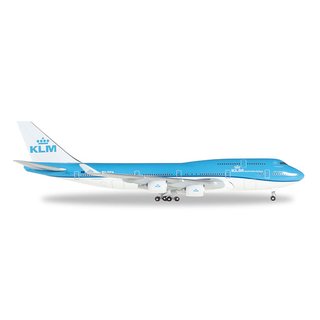 Herpa 529921-001 Boeing B747-400 KLM PH-BFN Mastab: 1:500