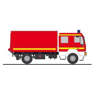 Rietze 68047 MAN Dekon-P Feuerwehr, Dresden-Gorbitz Mastab: 1:87