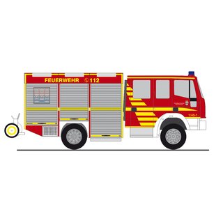 Rietze 68311 Magirus Eurofire Feuerwehr, Bad Kreuznach Mastab: 1:87