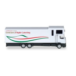 Herpa 559607 Emirates Flight Catering &ndash; A380 Catering truck  Mastab 1:200