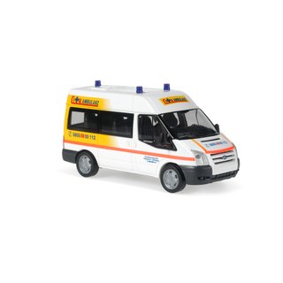 RIETZE 51537 Ford Transit - City Ambulanz Massstab: H0