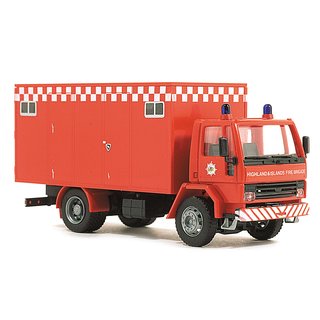 RIETZE 60106 Ford Cargo Koffer-Fire Brigade England Massstab: H0