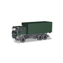 Herpa 746519 Iveco Trakker 6x6 Abrollcontainer-LKW,...