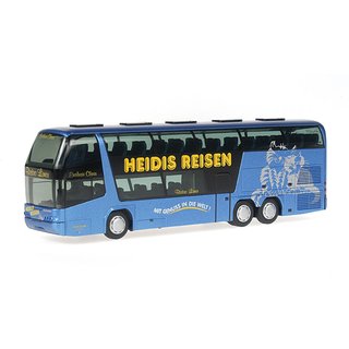 RIETZE 65315 Neoplan Skyliner Heidis Reisen (A) Massstab: H0