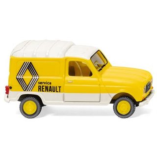 Wiking 022503 Renault R4 Kastenwagen, Renault Service  Mastab 1:87