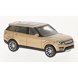 Brekina 223418 Land Rover Range Rover Sport, beige von BoS Mastab: 1:87