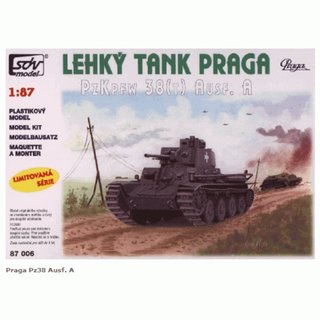 SDV 87006 Bausatz Praga PzKw.38 (t) Ausf.A  Mastab: 1:87