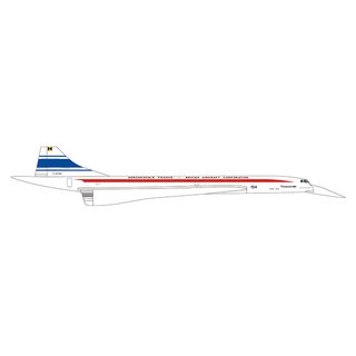 Herpa 533607 Concorde Arospatiale BAC-50 Years  Mastab 1:500