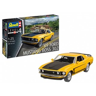 Revell 07025 1969 Boss 302 Mustang  Mastab 1:25