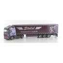 Herpa 936804 Volvo FH GL Gardinenplanen-Sattelzug, Stelzl...