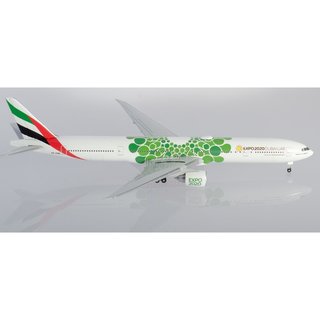 Herpa 533720 Boeing 777-300ER Emirates Expo 2020 Sustainability Livery  Mastab 1:500