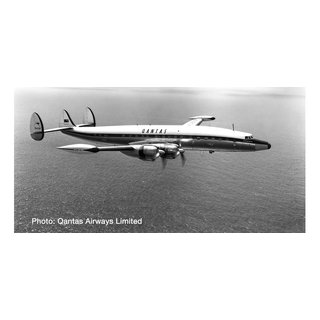 Herpa 570596 Lockheed L-1049G Super Constellation, Qantas VH-EAP  Mastab 1:200