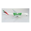 Herpa 570664 Boeing B777-300ER Emirates Expo 2020 green...