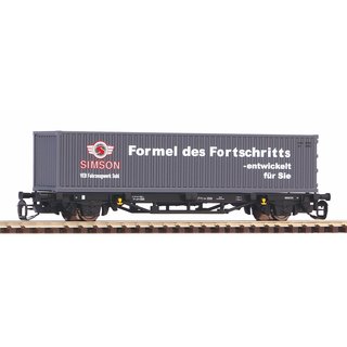 Piko 47722 Spur TT Containertragwagen, DR 1x40, Simson, Ep.IV
