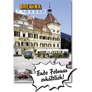 Brekina 12219 Zeitschrift BREKINA-Autoheft 2020 Mastab: 1:87