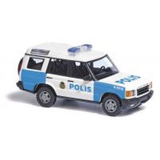 Busch 51921 Land Rover Discovery, Polizei Schweden, 1998  Mastab 1:87