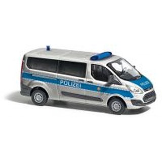 Busch 52414 Ford Transit Custom Bus, Polizei Berlin  Mastab 1:87